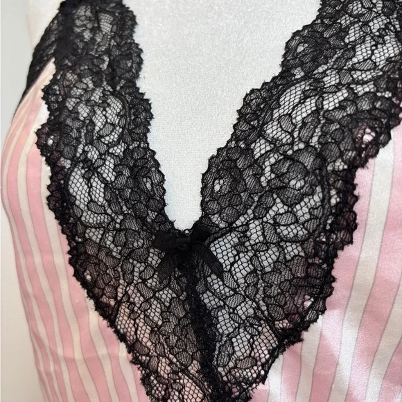 Victoria's Secret Satin Lace Slip Dress - Picture 5 of 6